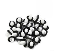 Clips de retención de moldura de puerta exterior para Ducato 71728806, clips de fijación de moldura lateral inferior, sujetadores de moldeo de carrocería de automóvil, blanco y negro, paquete de 50