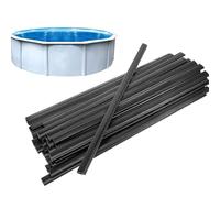 Clips de revestimiento de piscina - Tiras de borde de piscina sobre el suelo - Estilo de revestimiento de piscina y amigos. Puede mejorar su uso y hacer que el uso sea más cómodo y seguro.