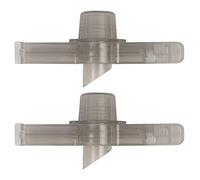 Clips de sellado para bolsas de alimentos, 2 clips de condimento con boquilla de vertido, suministros de abrazadera para el hogar, cocina, dormitorio, alimentos