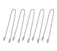 Clips de Servilleta, 5Pcs Pinzas para Servilletas, Cordón de la Servilleta, Cadena de Servilleta, Cadenas Servilleteros para Servilletas, para el Hogar, en Café, Restaurante, Hotel