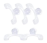 Clips de soporte de página de libro - Holder de apertura de libro 5pcs | Clip de libro transparente | Clip de página Clip Clip | Clips de libro prácticos multifuncionales Carols de página | Accesorios