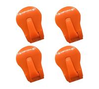 Clips de soporte para caña de pescar, organizador elástico de 4 piezas, soportes para caña de pescar en, para banco, orilla, muelle, piscina, hielo, agua salada, surf, viajes