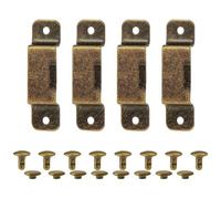 Clips de soporte para cinta métrica, soporte de cinta métrica, cinturón de banco, colgador universal de herramientas, muelle de almacenamiento, juego de ganchos de remache de bronce