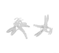 Clips de soporte para plantas de jardín con diseño de libélula, clips de plástico para plantas trepadoras y flores, resistentes a la intemperie y fáciles de fijar (color único)