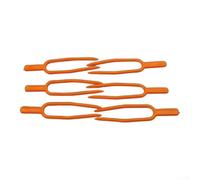 Clips de soporte para plantas de jardín, plástico PP 100pcs para vid de fresa