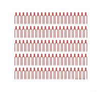 Clips de soporte para plantas de jardín, plástico PP 100pcs para vid de fresa