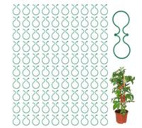 Clips de soporte para plantas trepadoras, abrazadera de fijación de vid para pepinos, tomates, calabazas, verduras, orquídeas
