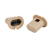 Clips de sujeción para asiento trasero de coche para Micra K11, para TIIDA, Sunny, para Qashqai para - 2 unidades, negro y beige, material ABS, reemplazo de ajuste directo con -and-play
