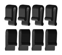 Clips de tapa de horno,Clips protectores de esmalte para tapa de horno - 8X clips de repuesto para protector de utensilios de cocina,Protectores de utensilios de cocina, clips de cacerola
