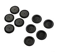 Clips de tapa para modelos VAG, tira protectora de repuesto para grupo de piso con OEM 8D0803583L, paquete de 10, material de goma, compatible con asientos y vehículos