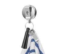 Clips de toalla para baño, abrazadera telescópica para tela, clips de toalla ajustables, para baño, dormitorio, cocina, lavandería, sala de estar, apartamento