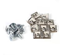 Clips de Tornillo de Cubierta del Motor de Servicio Pesado para Vehículos El Kit Duradero de Acero MN Incluye Clips y Tornillos de 10x por Subray