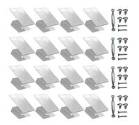 Clips de ventana de tormenta, abrazadera de fijación reutilizable resistente | Clips de madera contrachapada reutilizables | para negocios, hogar, hotel, baño, dormitorio, apartamento, cocina de