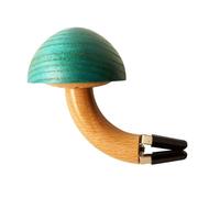 Clips de ventilación de coche, ambientadores de madera maciza de hongo natural, accesorios únicos y atractivos para interiores de automóviles para familiares y amigos