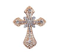 Clips de ventilación de coche, clips de ventilación de coche con cruz brillante, ambientadores de coche para mujer, clip de ventilación de ambientador de cruz con diamantes de imitación, accesorios de