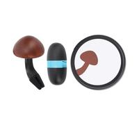 Clips de ventilación de hongos, difusor de fragancia, estructura de madera ABS, reduce la fatiga, clip de ventilación de coche, ambientador