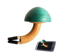 Clips de ventilación de madera hechos a mano, ambientadores bonitos y naturales con diseño de madera maciza, accesorios interiores únicos y atractivos para familiares y amigos