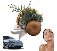 Clips de ventilación de plantas artificiales, pequeños clips de ventilación de flores secas artificiales | Accesorios decorativos para automóviles, decoración de perfume de coche para armario, cajón,