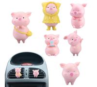 Clips De Ventilación Del Coche Ambientadores,Ambientador De Ventilación Del Coche | Ambientadores En Forma De Un Cerdo Lindo,Difusores De Para Mejorar El Estado de ánimo Y Refrescar El Aire Para