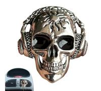 Clips de ventilación para coche con diseño de calavera, difusor de aromaterapia, accesorios de interior de coche de Halloween, decoración para SUV, W