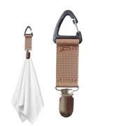 Clips De Viaje - Soporte Para El Sol Al Aire Libre, Clip Con Capucha Portátil | Fuerte Fastner Backle Gripper Hook Snapper Correa Catch Tie Soporte De Botón De Botella D, caqui, Se référer au