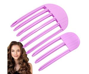 Clips de volumen instantáneo clip de raíz de cabello Clip para cabello rizado fino Clips de volumen natural voluminizador para el peinado del cabello Clip para el cabello sin rastro