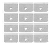 Clips deflectores de viento, canal deflector de lluvia y viento, conjunto de clips de retenci¨®n de fijaci¨®n de acero inoxidable, ajuste universal para autom¨®vil(12pcs)