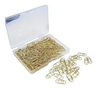 Clips Divertidos para Papel - Mini Marcapáginas Metálico Con Forma Amor 200 Piezas | clasificador para documentos y notas | Para Oficina Escuela Hogar Dormitorio Planificador De Bodas