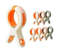 Clips ergonómicos extra grandes de ABS para mantas gruesas y prendas pesadas, prácticas abrazaderas de lavandería de gran tamaño, pinzas grandes para mantas