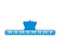 Clips fijos con diseño de piano para partitura musical, soporte para hojas, clip de página, abrazadera de papel fácil de usar, clip de hoja para tocar guitarra, violín