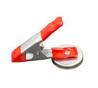 Clips magnéticos: acero, 4,13 pulgadas, clips de bisagra, resistentes | Soporte de papel magnético resistente, abrazadera de papel para uso en oficina, cocina, refrigerador y organización del hogar