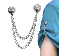 Clips magnéticos con cadena, clips magnéticos para camisas, accesorios para mangas, para camisa de cintura, bufanda, pantalones, blusa, hijab