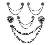 Clips magnéticos de camisa para ropa para mujeres, pinzas magnéticas multiusos para mujer, imanes multifuncionales, clips para ropa para uso diario, citas, carnívoros, viajes, fiestas, Gold, Metal