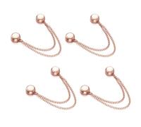 Clips magnéticos para ropa, 4 botones de fuerza magnética con cadena, pines magnéticos multiusos para cárdigan, dobladillo de puño