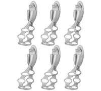 Clips organizadores de alambre - Colgador organizador ajustable, ganchos de guirnalda de Navidad, para dormitorio, sala de estar, chimenea, chimenea, chimenea, chimenea, escaleras, escritorio