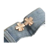 Clips Para Ajustar La Cintura 6 piezas de hebilla cintura ajustable for tensar pantalones vaqueros, no requiere costura, botón ajuste for y faldas(Color-A1)