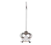 Clips para atril de saxofón, atril de música de Metal elegante y portátil, soporte para página de música, color plateado