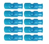 Clips para bolsas de pan, cierres para bolsas de pan - 10 clips de embalaje para conservación de - Aspecto exacto del clip del clip de calidad alimentaria reutilizable bolso bocadillo para