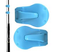Clips para caña de pescar | 2 pinzas antideslizantes | Accesorios para caña de pescar, para gestión de cuerdas de , posicionamiento de control de fundición