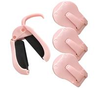 Clips para caña de pescar, organizador elástico de 4 piezas, soporte para caña de pescar, para playa, orilla, muelle, piscina, hielo, agua salada, surf, viajes