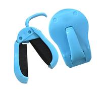 Clips para cañas de pescar, 2 protectores antideslizantes para cañas de pescar, para actividades al aire libre, guía de línea y posicionamiento