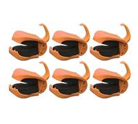 Clips para cañas de Pescar - Soportes para Postes 4,5x3x1,5 cm, ABS Antideslizante | Accesorios de Aparejos Reutilizables, Engranaje de Pescado Multifuncional para Agua Dulce, Agua de mar, río, Lago,