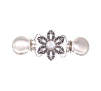 Clips Para CáRdigan Con Chal 2 uds Retro Metal Cardigan Clip suéter for mujer chal chaleco Top niñas bufanda for Jersey titular anillo broches for joyería para Camisa(1)