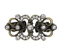 Clips Para CáRdigan Con Chal 3 uds broches alfileres camisa de vestir Vintage chal Collar broche suéter remolino Clip capa Clips para Camisa(I)