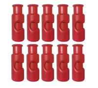 Clips para cerrar pan,Clip para sellar pan de refrigerio, 10 clips para bolsas de alimentos de calidad alimentaria, Clips de empaquetado fáciles de apretar y de bloqueo del bocadillo para la comida de