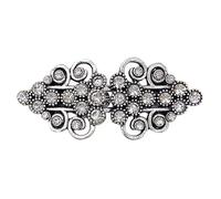 Clips Para Chales Y CáRdigans 3 broches en espiral for suéter, capa, cárdigan retro, cuello, camisa, vestido, broche for mujer y niña(Color-03)