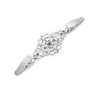 Clips Para Chales Y CáRdigans 3 pinzas retro for cárdigan, ideales for ropa, bufandas, broches y vestidos de mujer(Silver-A)