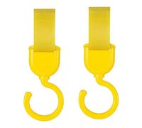Clips para cochecito, ganchos para cochecito para bolsos,Mommy Hook 2 clips giratorios para cochecito | Ganchos para bolsas de mamá, multiusos, elegantes y prácticos, se adaptan a vehículos eléctricos