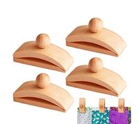 Clips para colgar en la pared, ganchos de tapiz, 4 perchas de pared para colcha, soporte de edredón para alfombra de pared, clips de pared para tapices, manualidades de tela