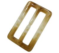 Clips para corbata de camiseta, Pinza cuadrada de resina for bufanda o camiseta, multicolor, varios tamaños, paquete 10(4,Inner 30mm 10PCS)